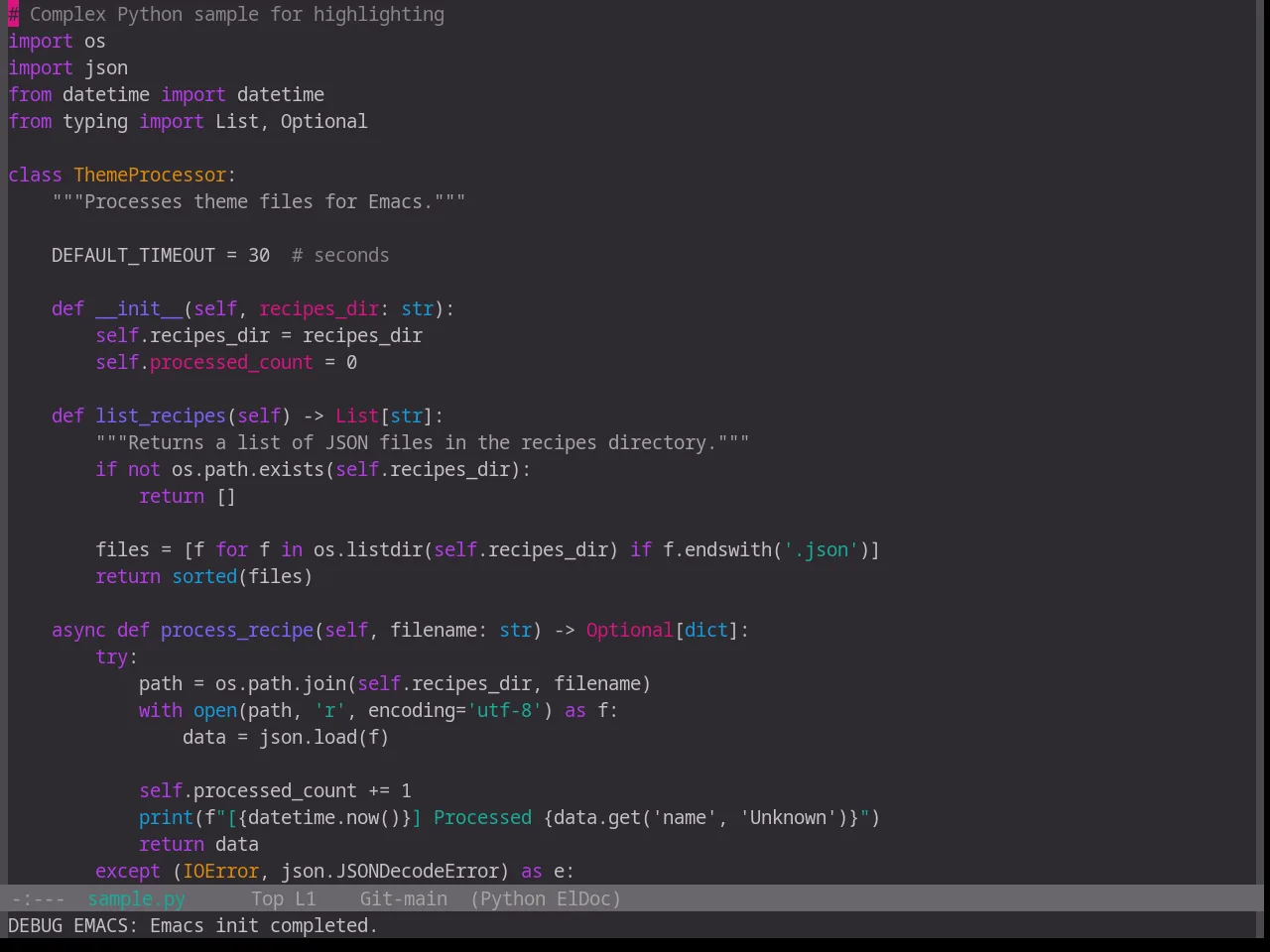 Base16 Unikitty Reversible Theme in python-mode