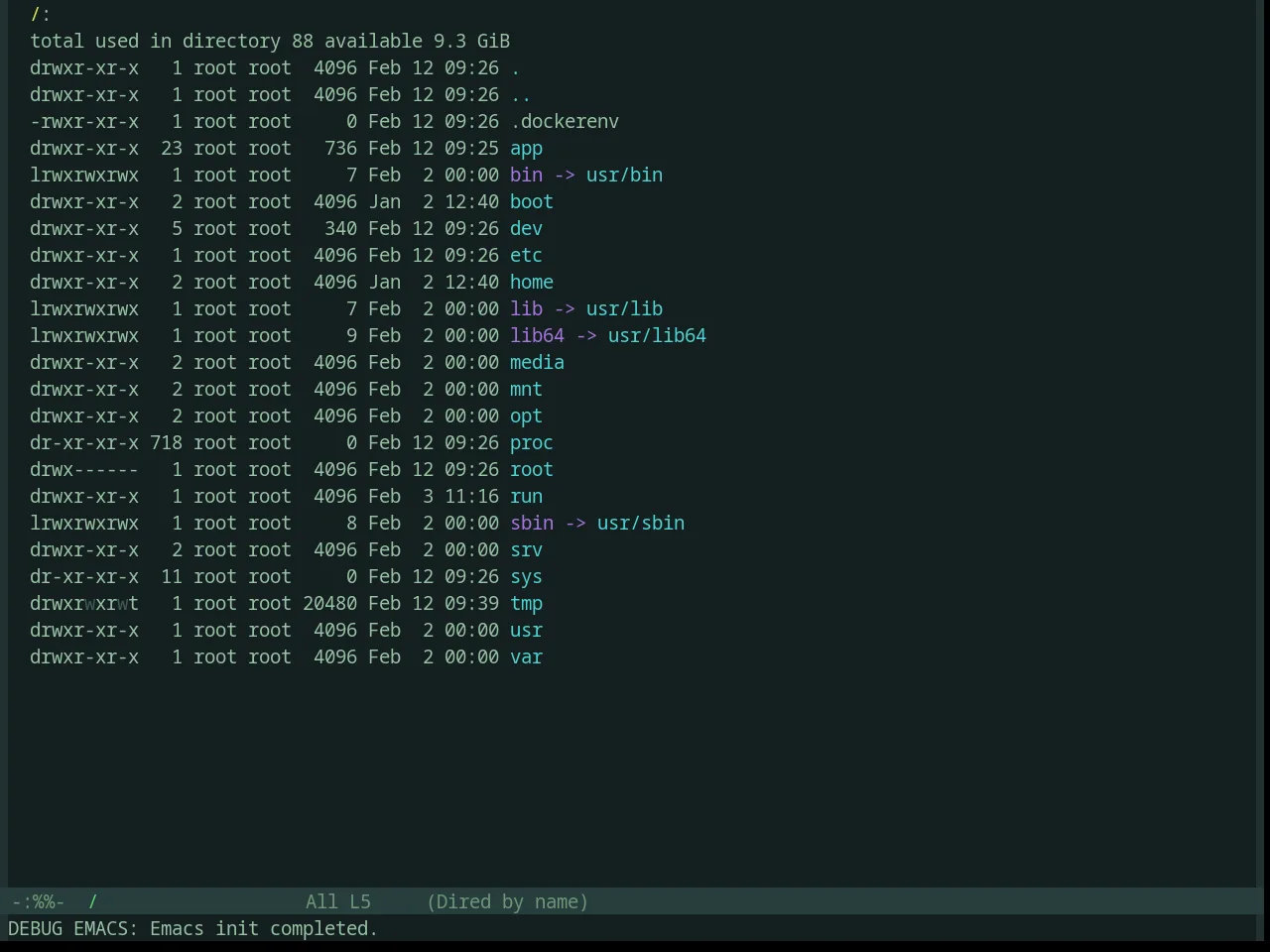 Base16 Valua Theme in dired