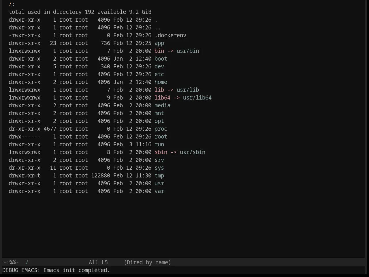 Base16 Vesper Theme in dired
