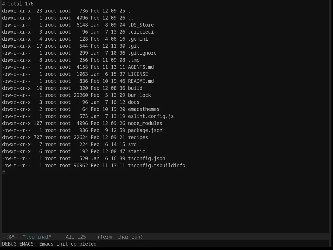 Base16 Vesper Theme in term