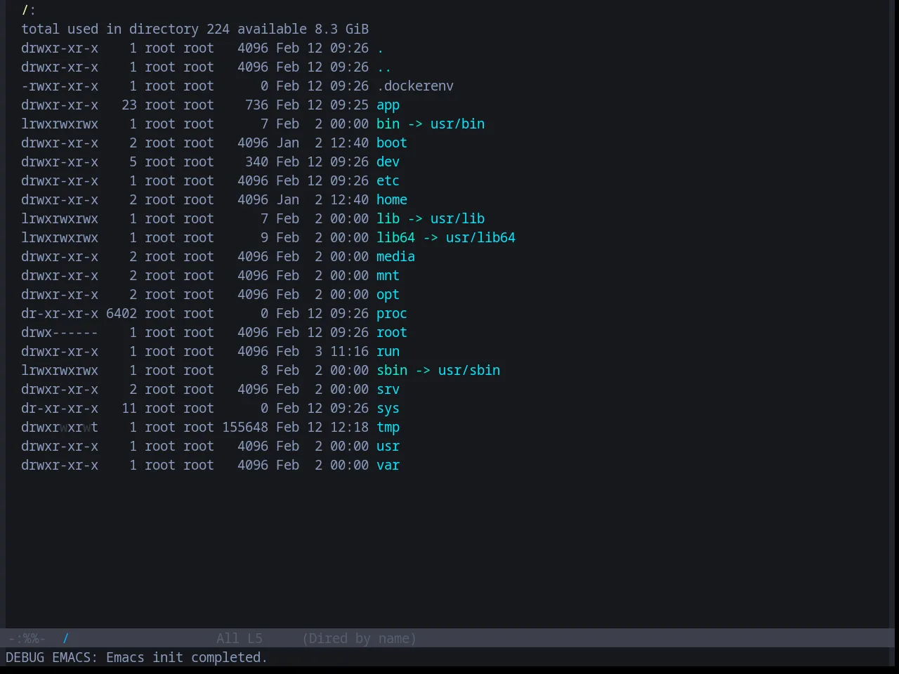 Base16 Vice Theme in dired