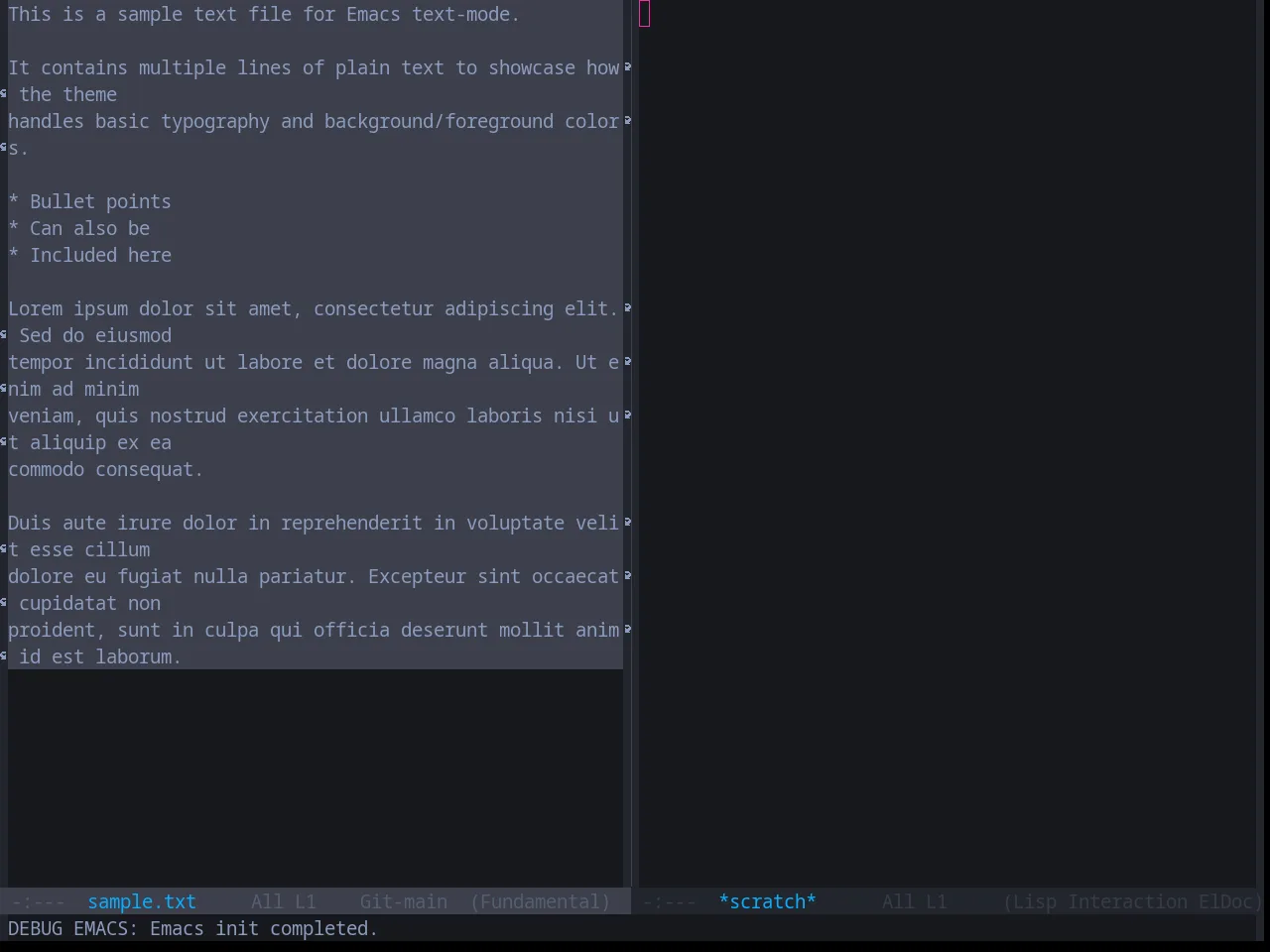 Base16 Vice Theme in fundamental-mode