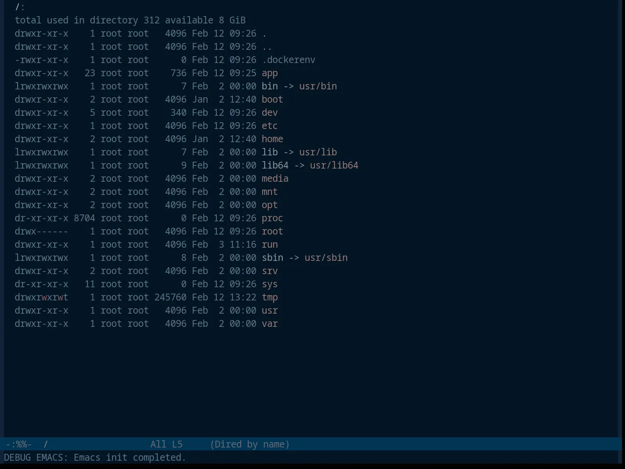 Base16 Vulcan Theme in dired