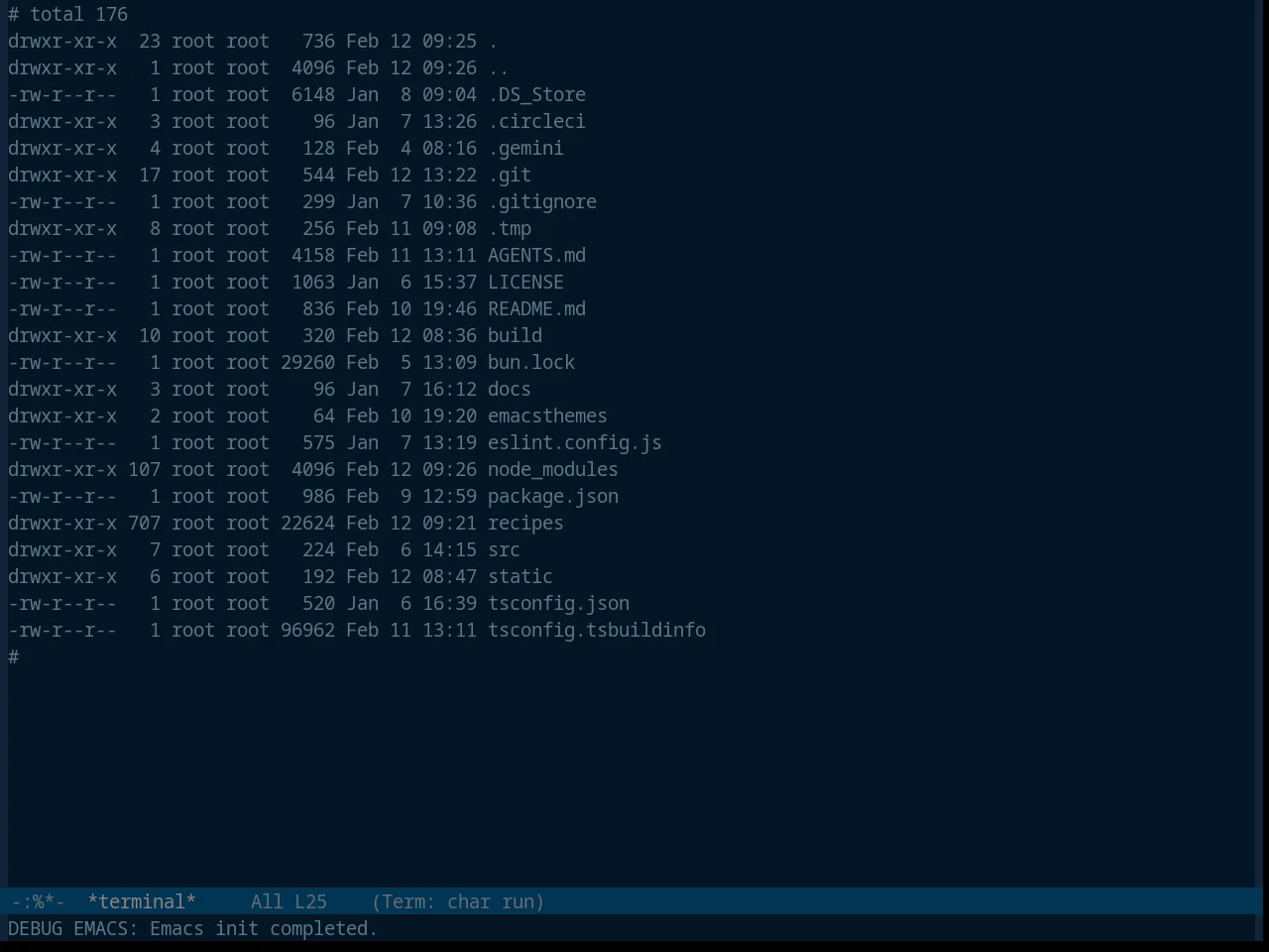 Base16 Vulcan Theme in term