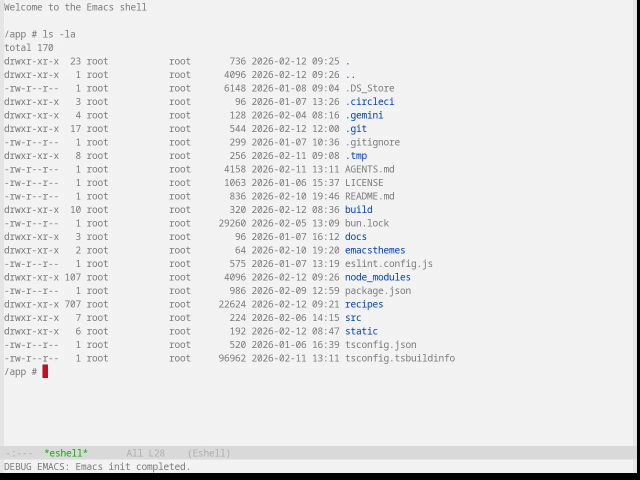 Base16 Windows 10 Light Theme in eshell