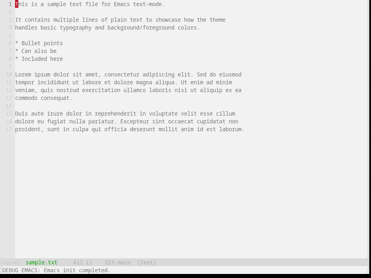 Base16 Windows 10 Light Theme in text-mode