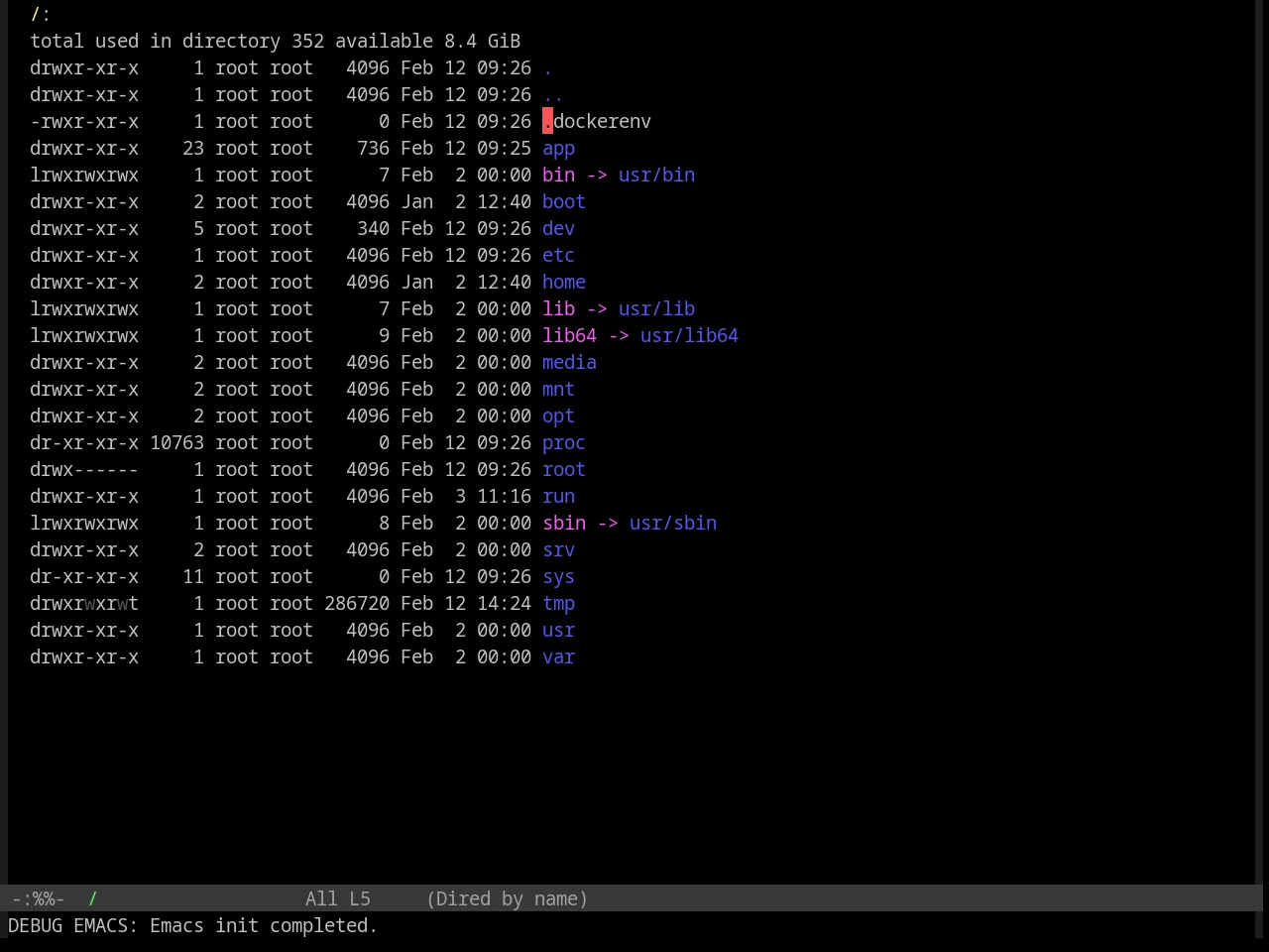 Base16 Windows Highcontrast Theme in dired