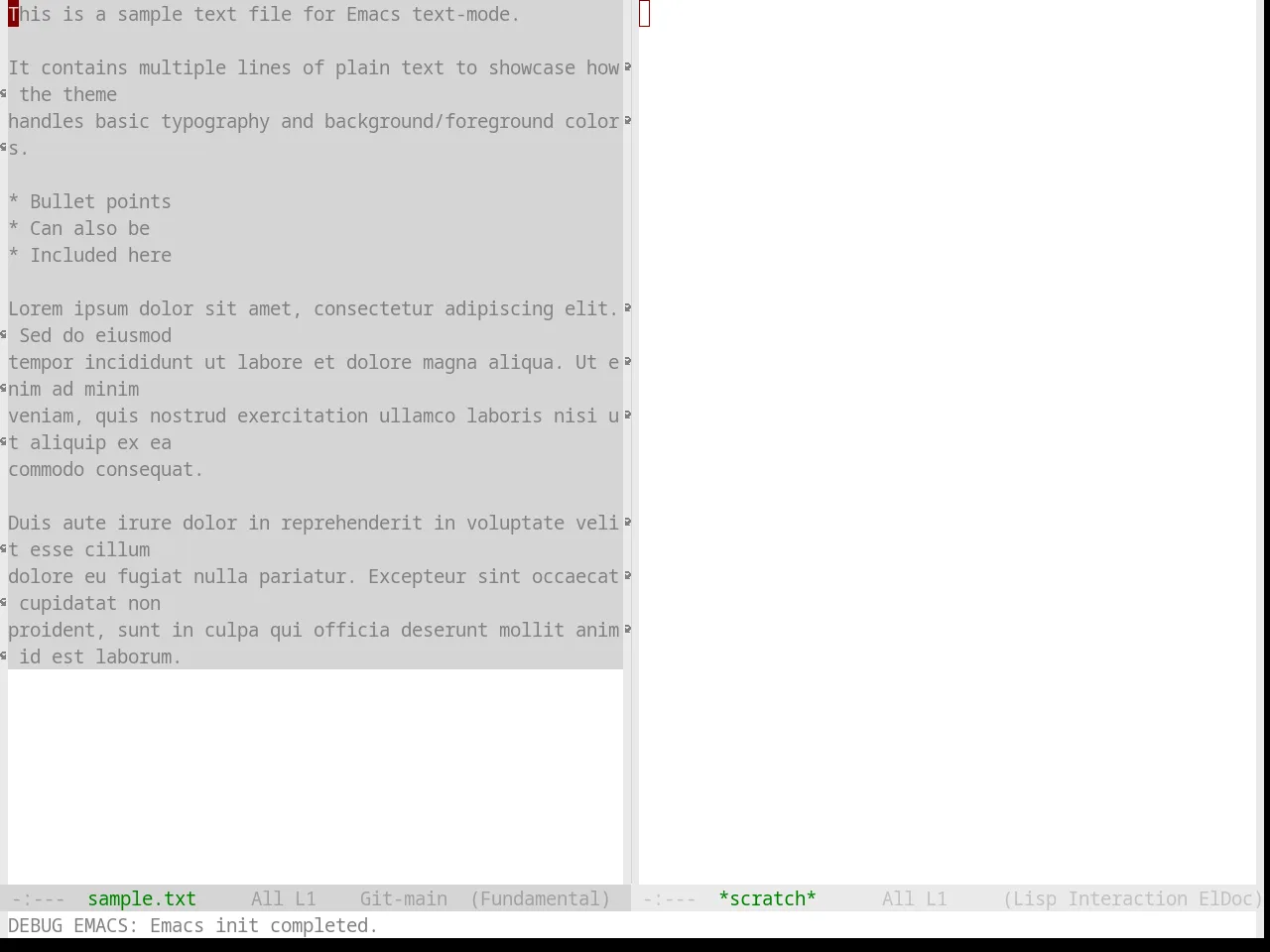 Base16 Windows Nt Light Theme in fundamental-mode
