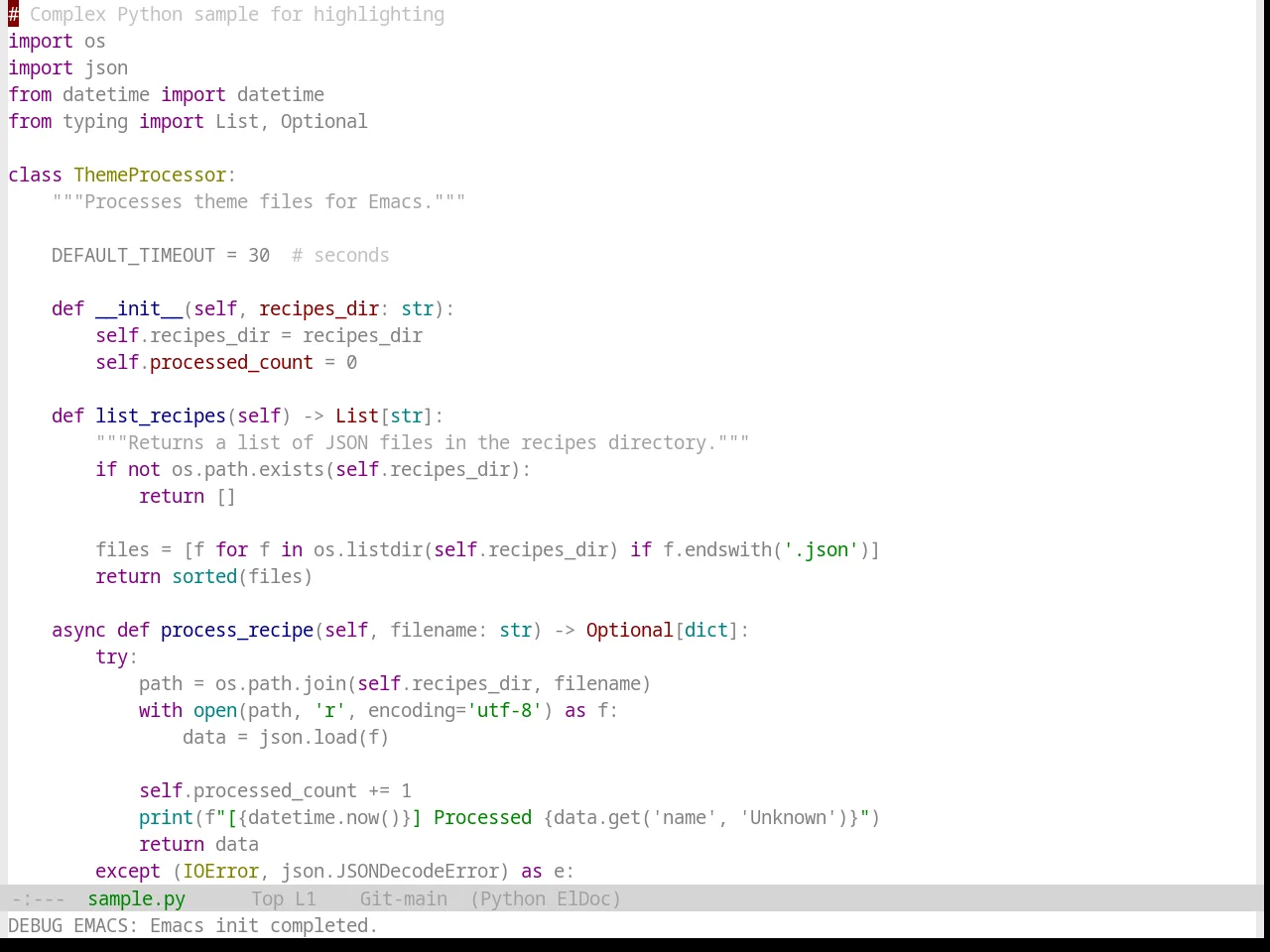 Base16 Windows Nt Light Theme in python-mode
