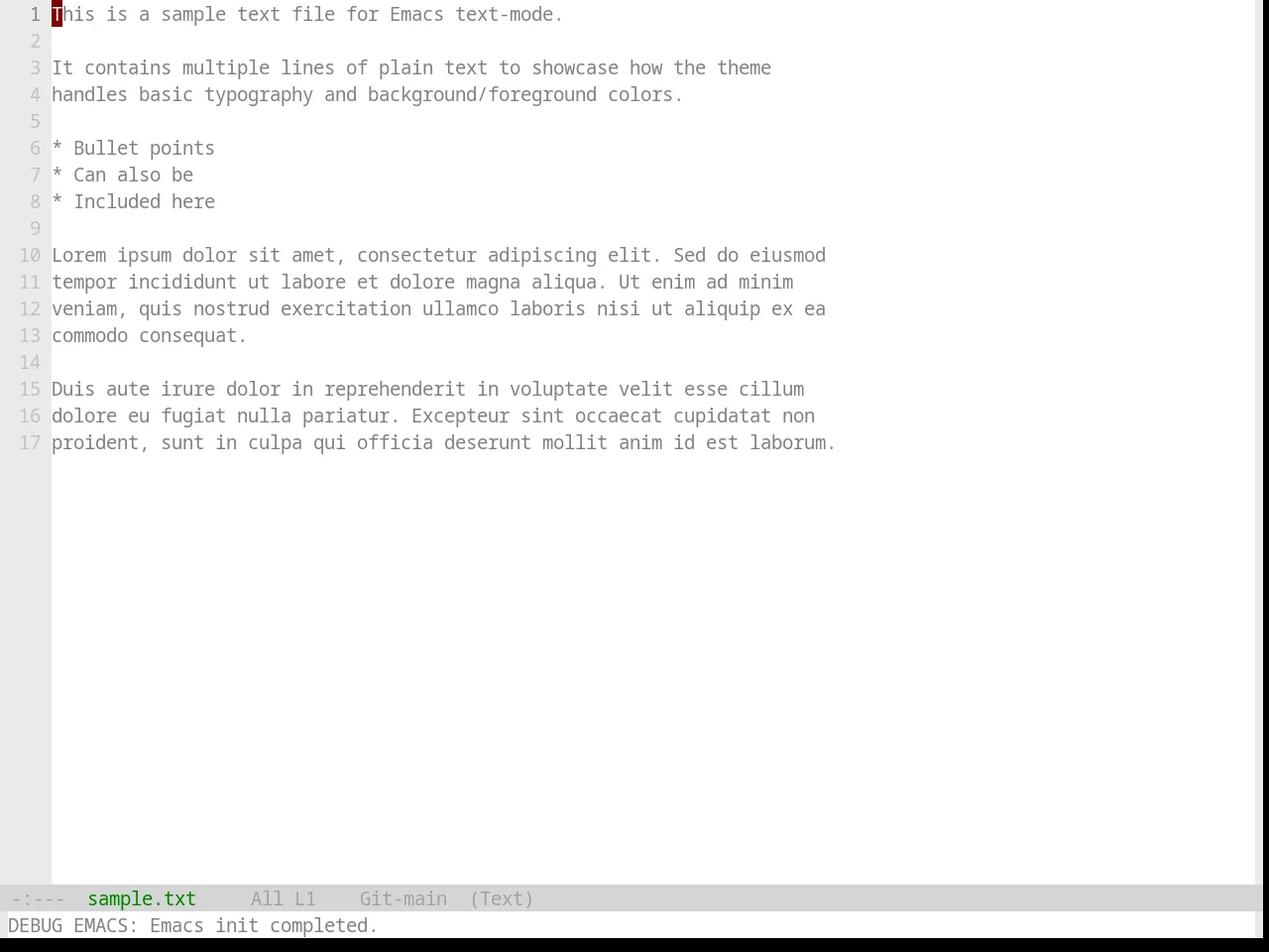 Base16 Windows Nt Light Theme in text-mode