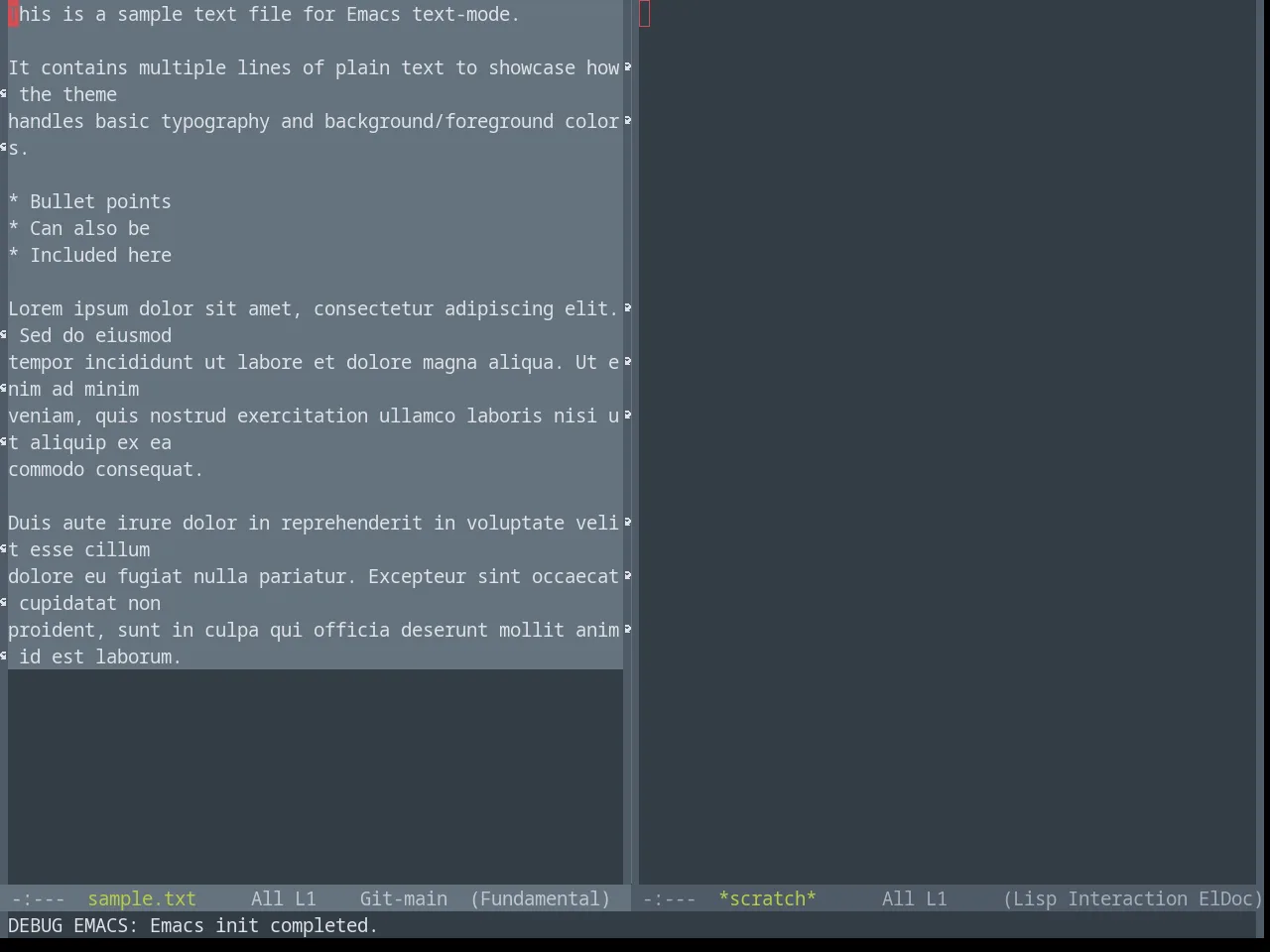 Base16 Yesterday Bright Theme in fundamental-mode