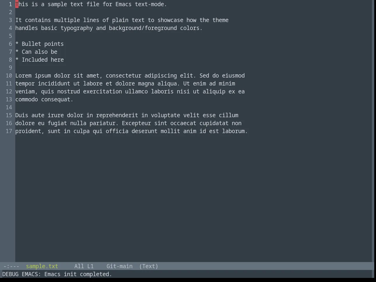 Base16 Yesterday Bright Theme in text-mode