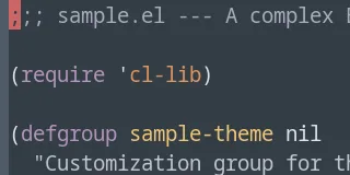 Preview of Base16 Yesterday Night Theme theme