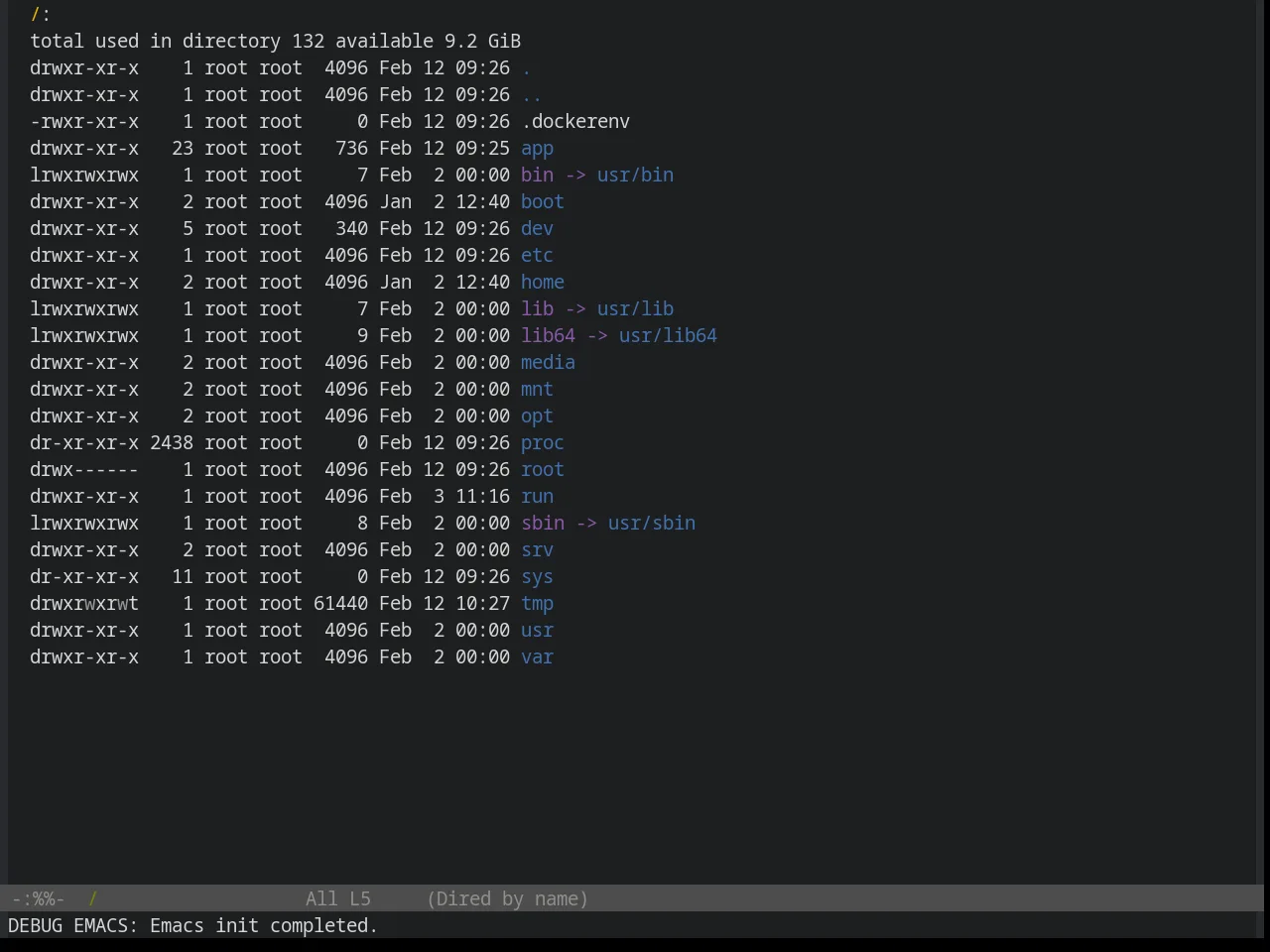 Base16 Yesterday Theme in dired