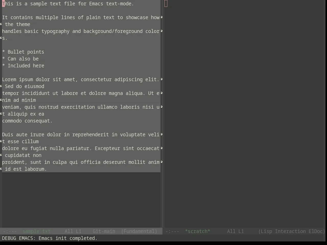 Base16 Zenburn Theme in fundamental-mode
