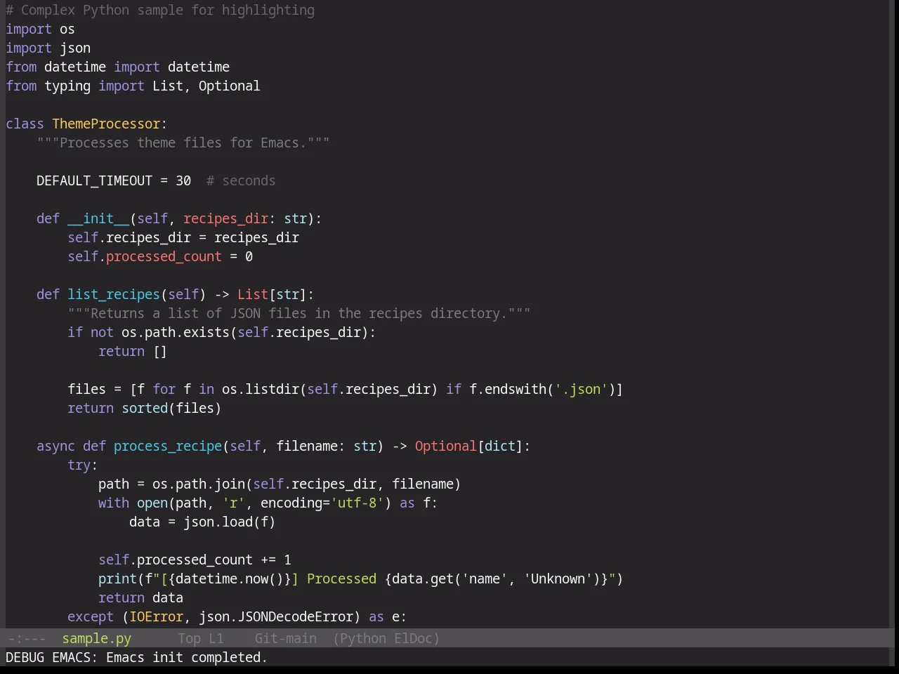 Base16 0x96f Theme in python-mode
