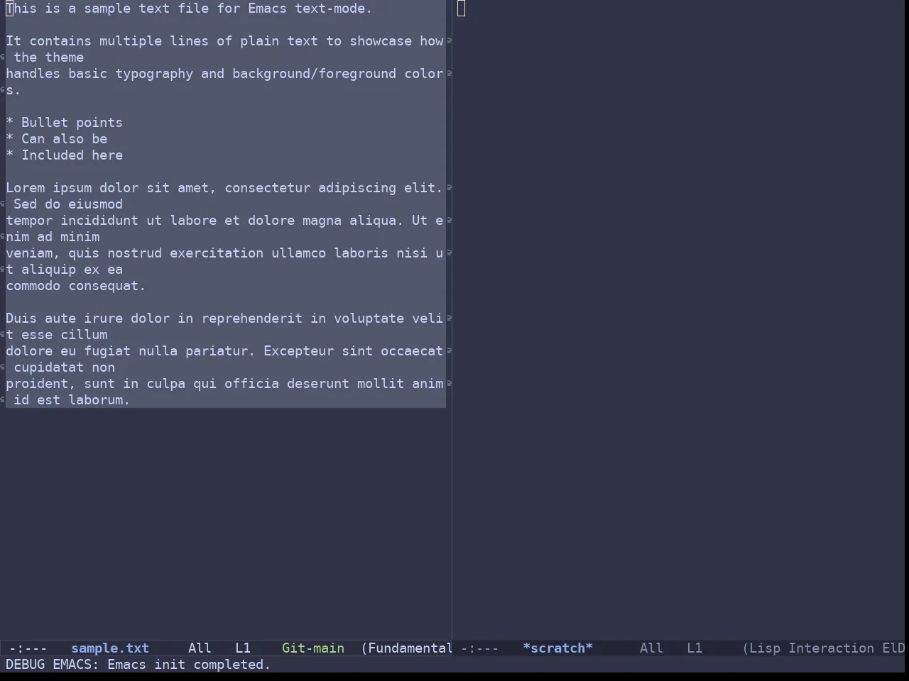 Batppuccin Frappe Theme in fundamental-mode