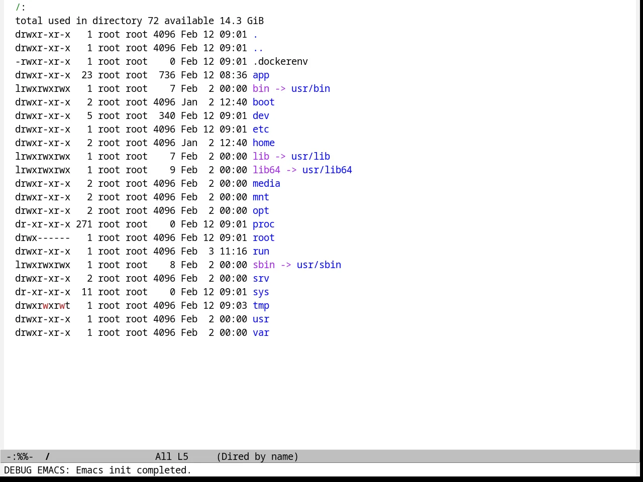 Beige Diff Theme in dired