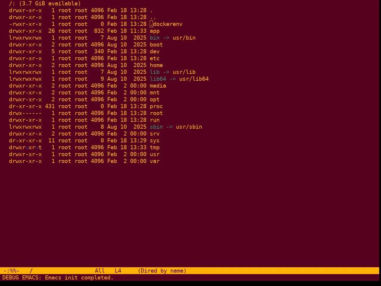 Berry Theme in dired
