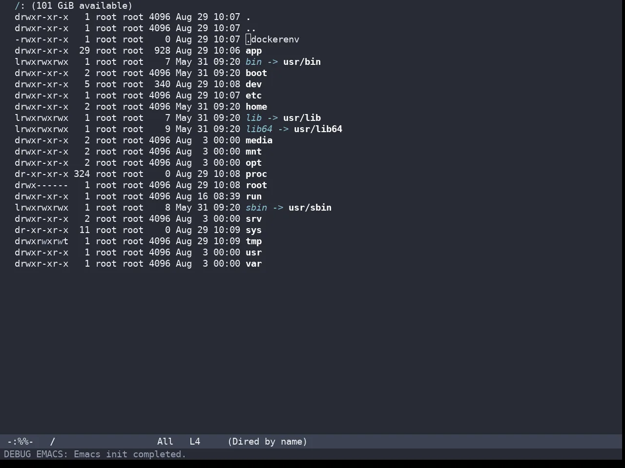 Bespoke Dark Theme in dired