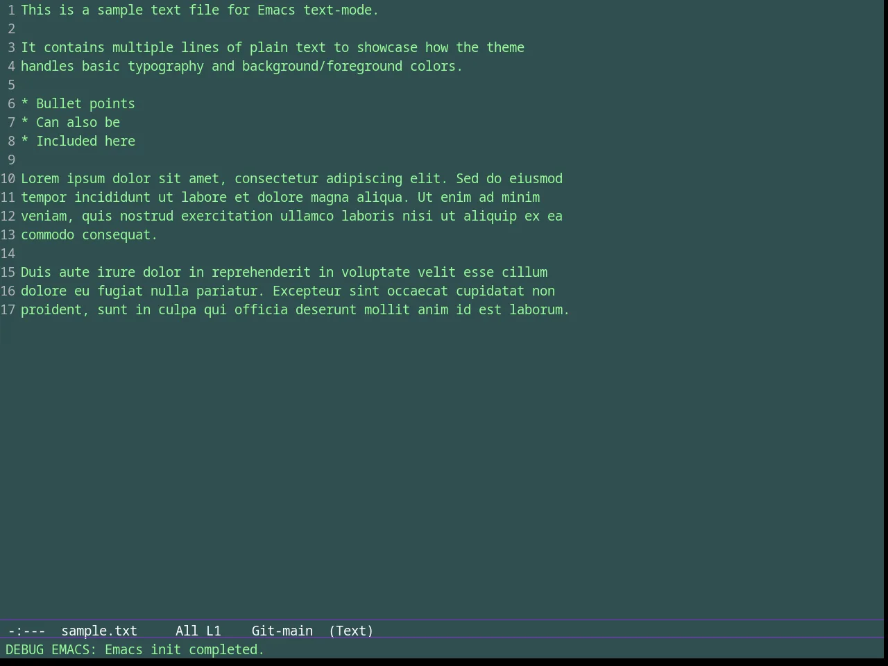 Bharadwaj Slate Theme in text-mode