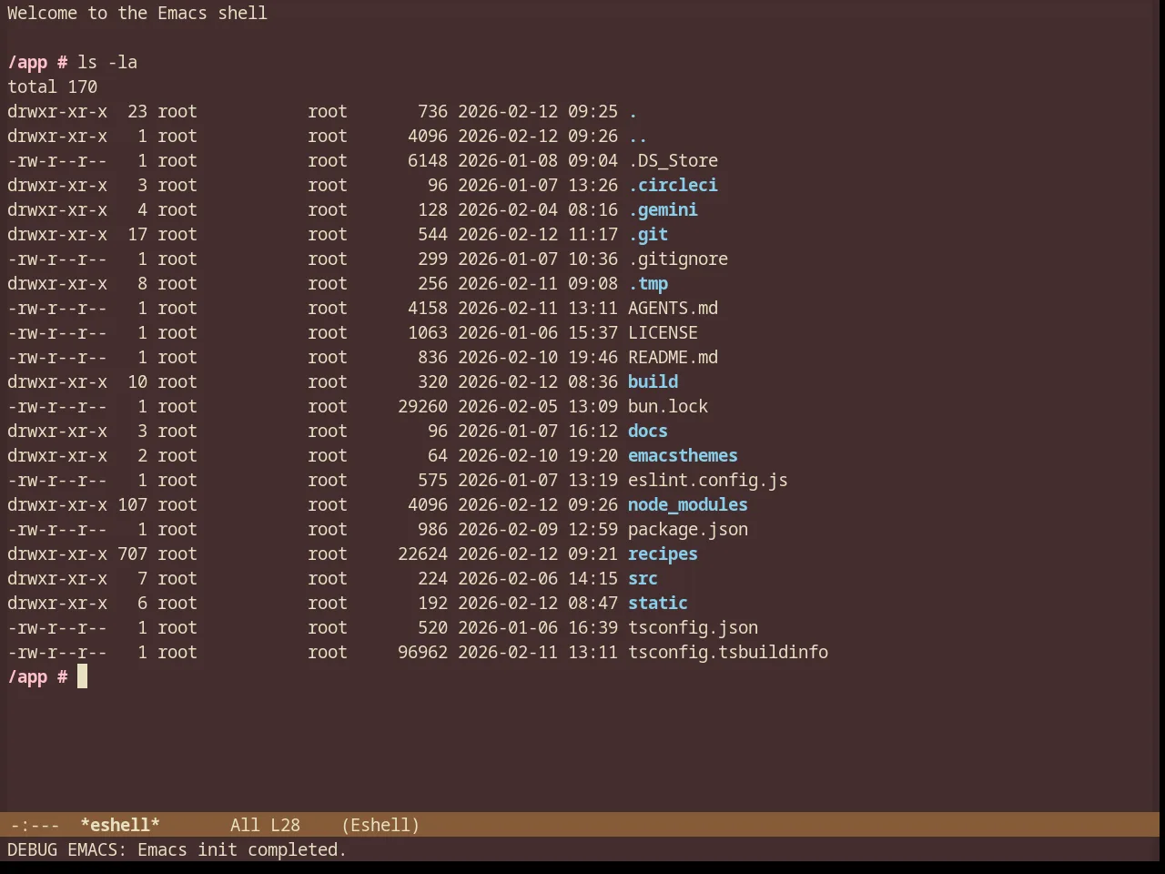 Birds of Paradise Plus Theme in eshell