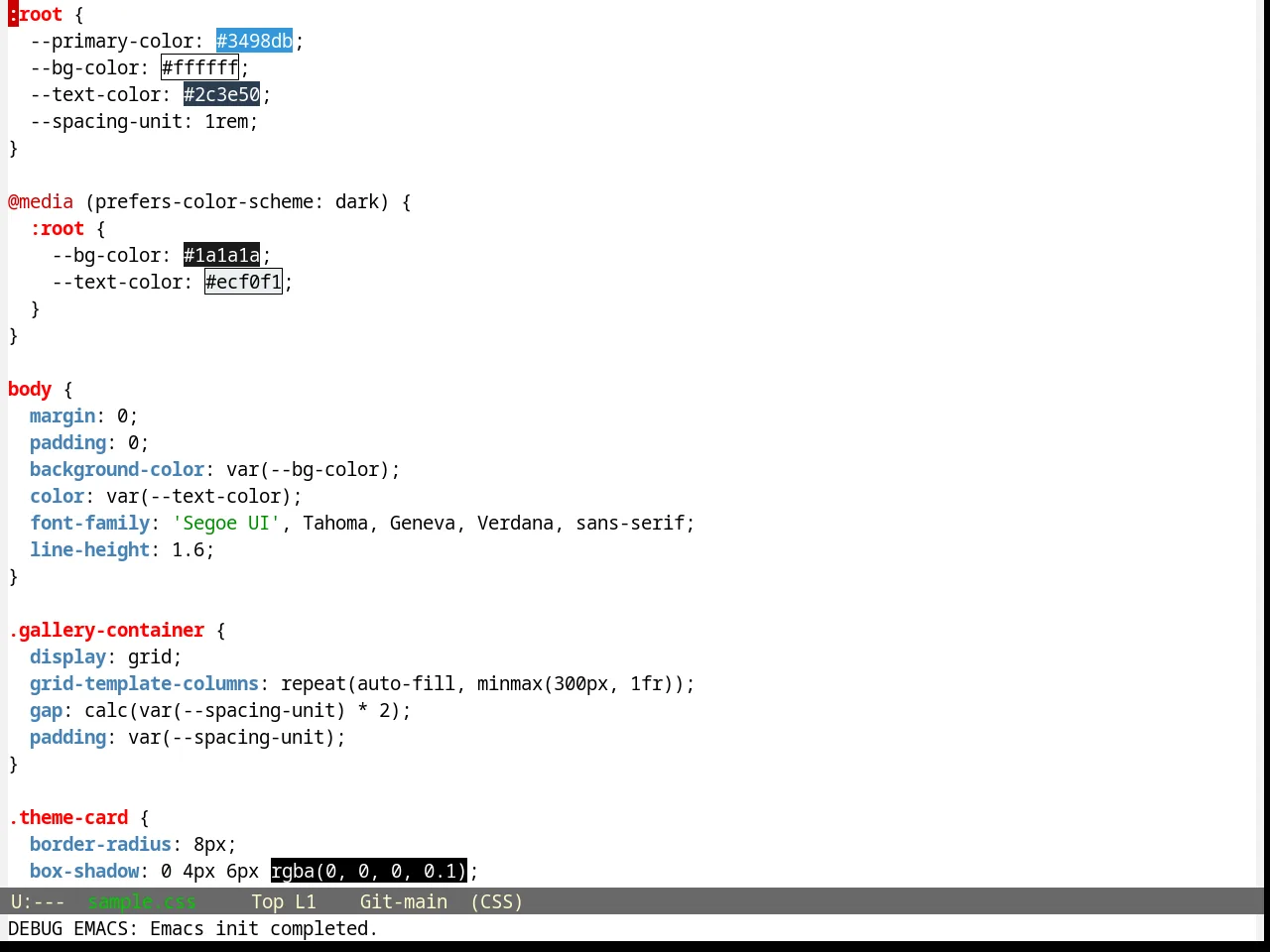 Blippblopp Theme in css-mode