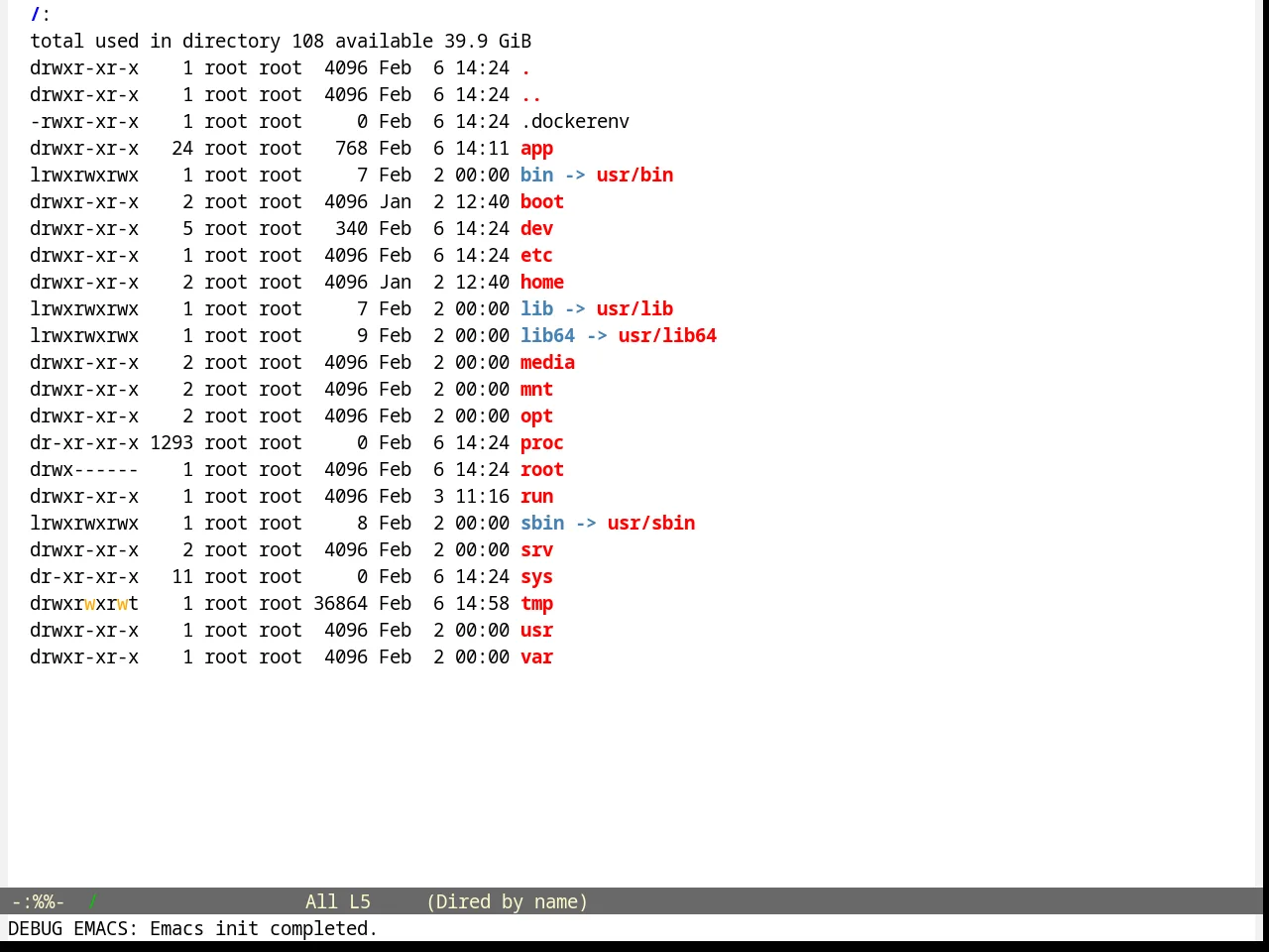 Blippblopp Theme in dired