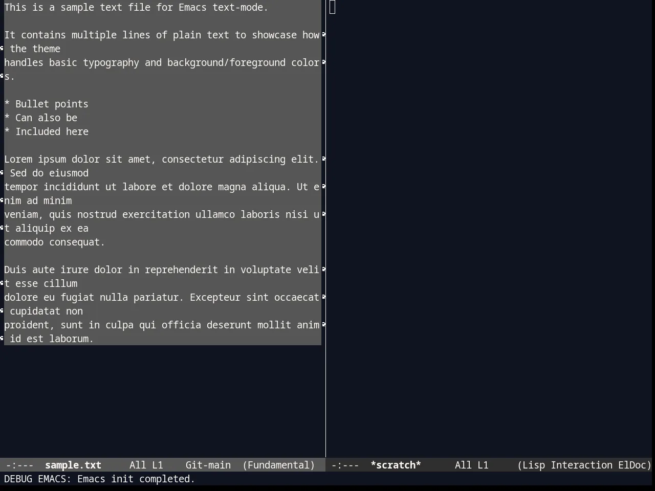 Blurb Theme in fundamental-mode