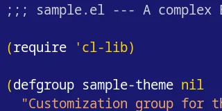 Preview of Borland Blue Theme theme