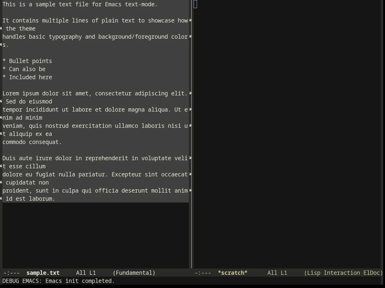 Boron Theme in fundamental-mode