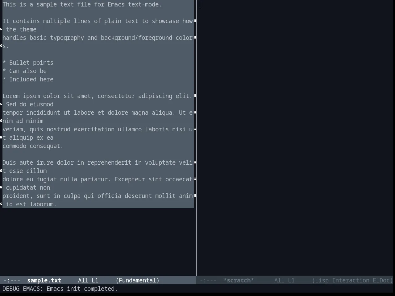 Brin Theme in fundamental-mode
