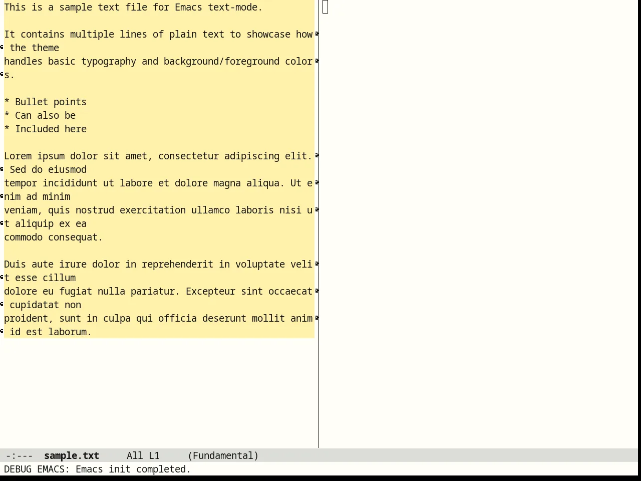 Brutalist Theme in fundamental-mode