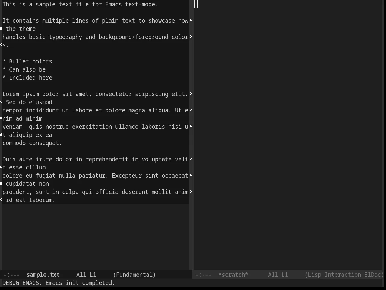 Bubbleberry Theme in fundamental-mode