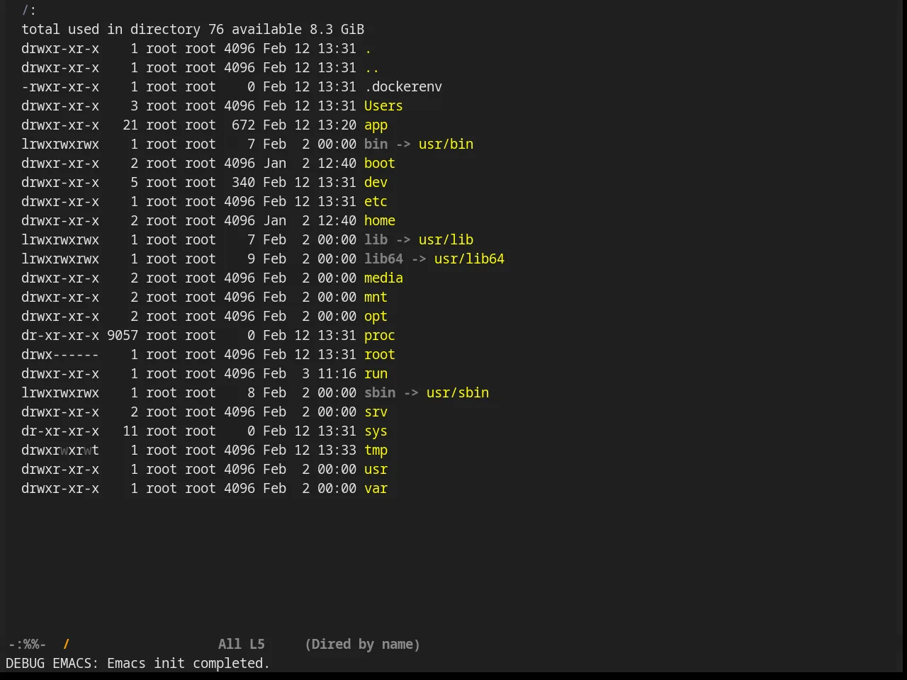 Busybee Theme in dired