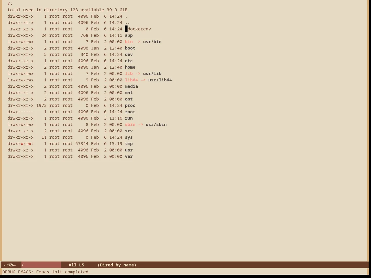 cacao-theme in dired
