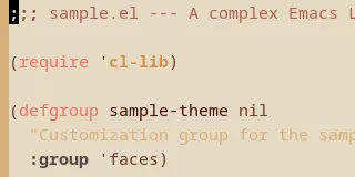 Preview of cacao-theme theme