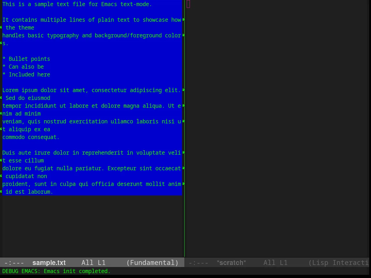 Calmer Forest Theme in fundamental-mode