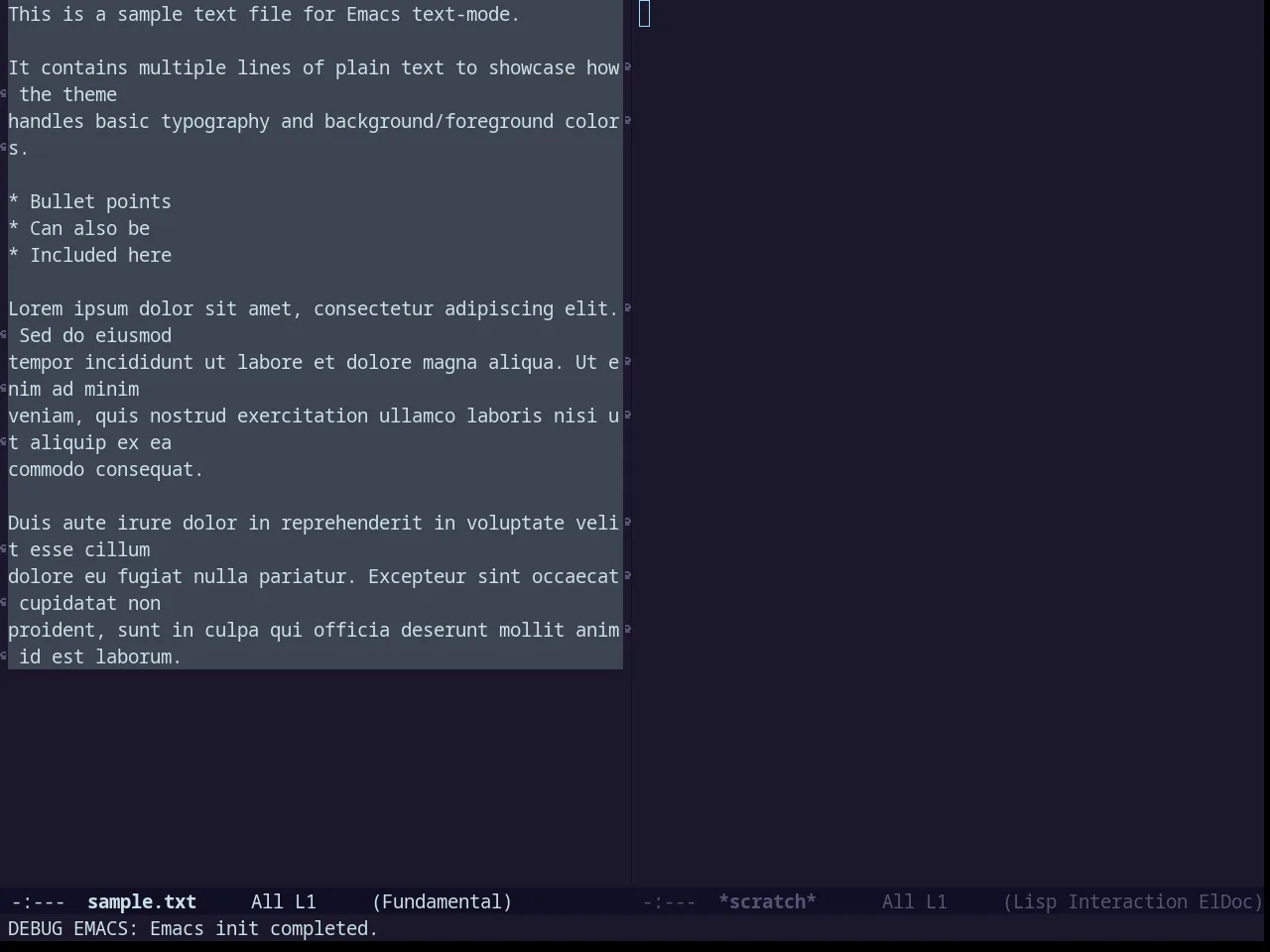 Challenger Theme in fundamental-mode