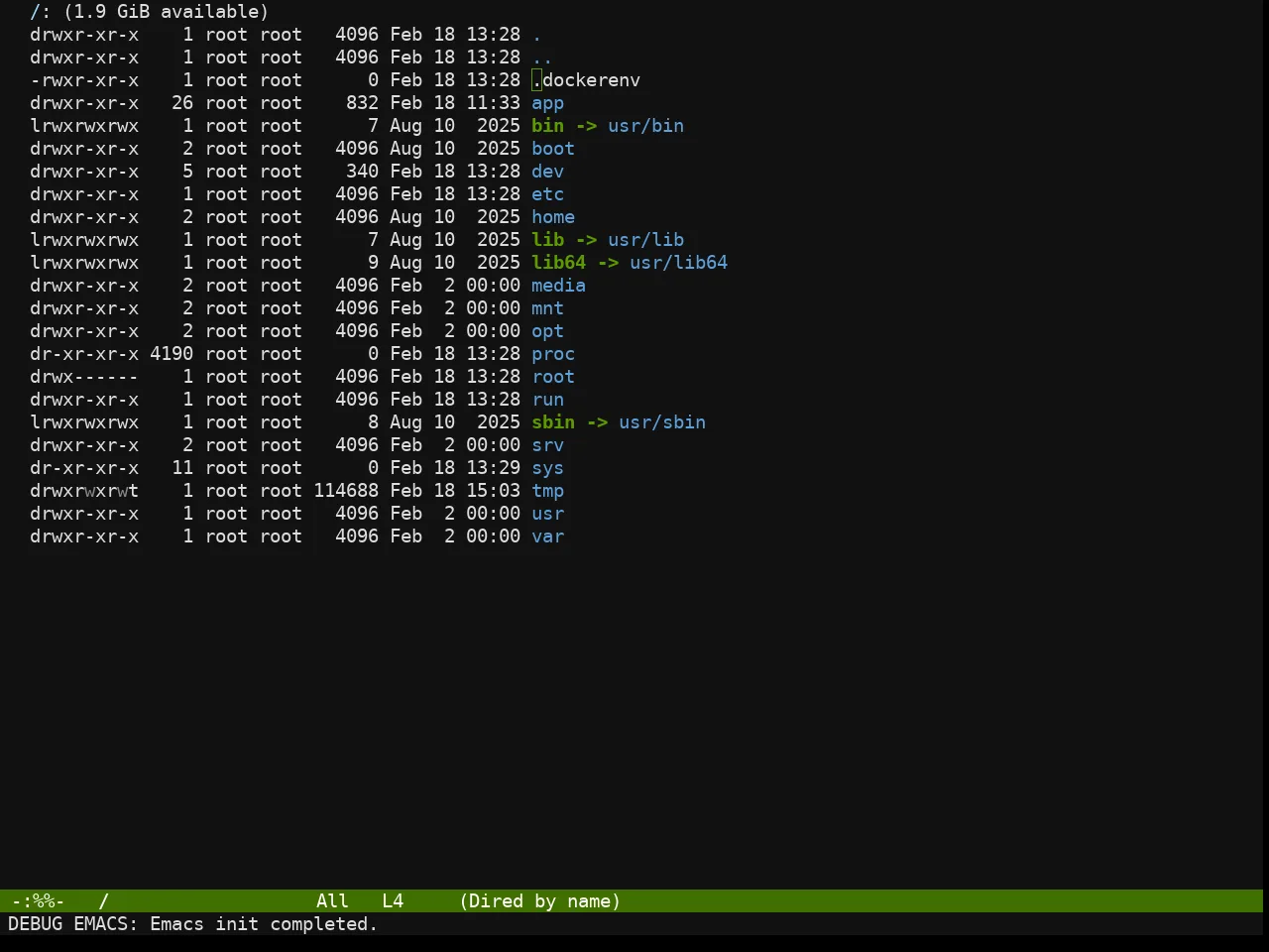 Chyla Dark Theme in dired
