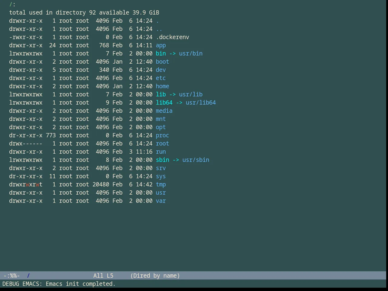 Classic Theme in dired