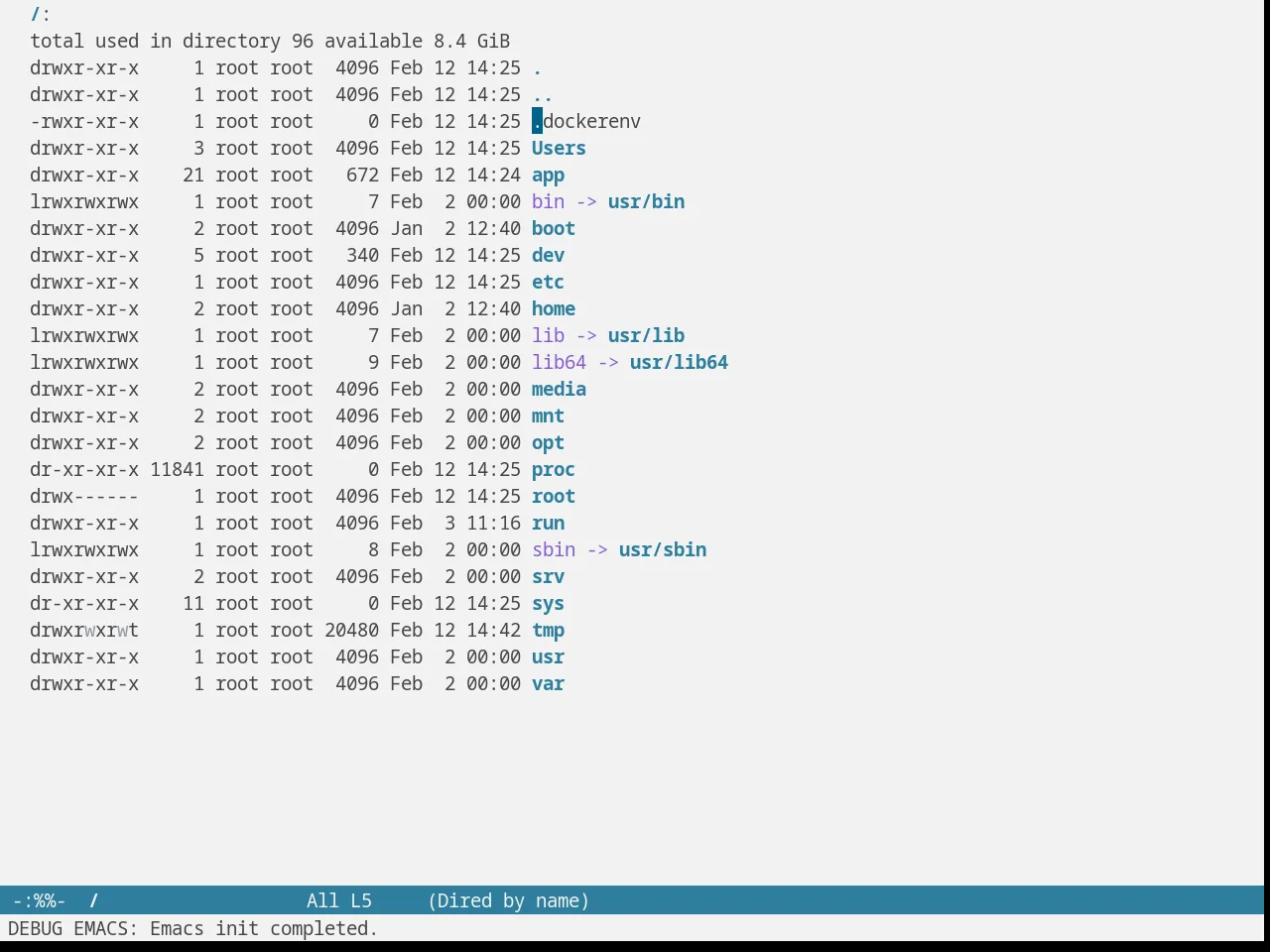 Cloud Theme in dired