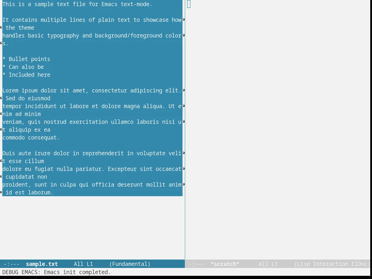 Cloud Theme in fundamental-mode