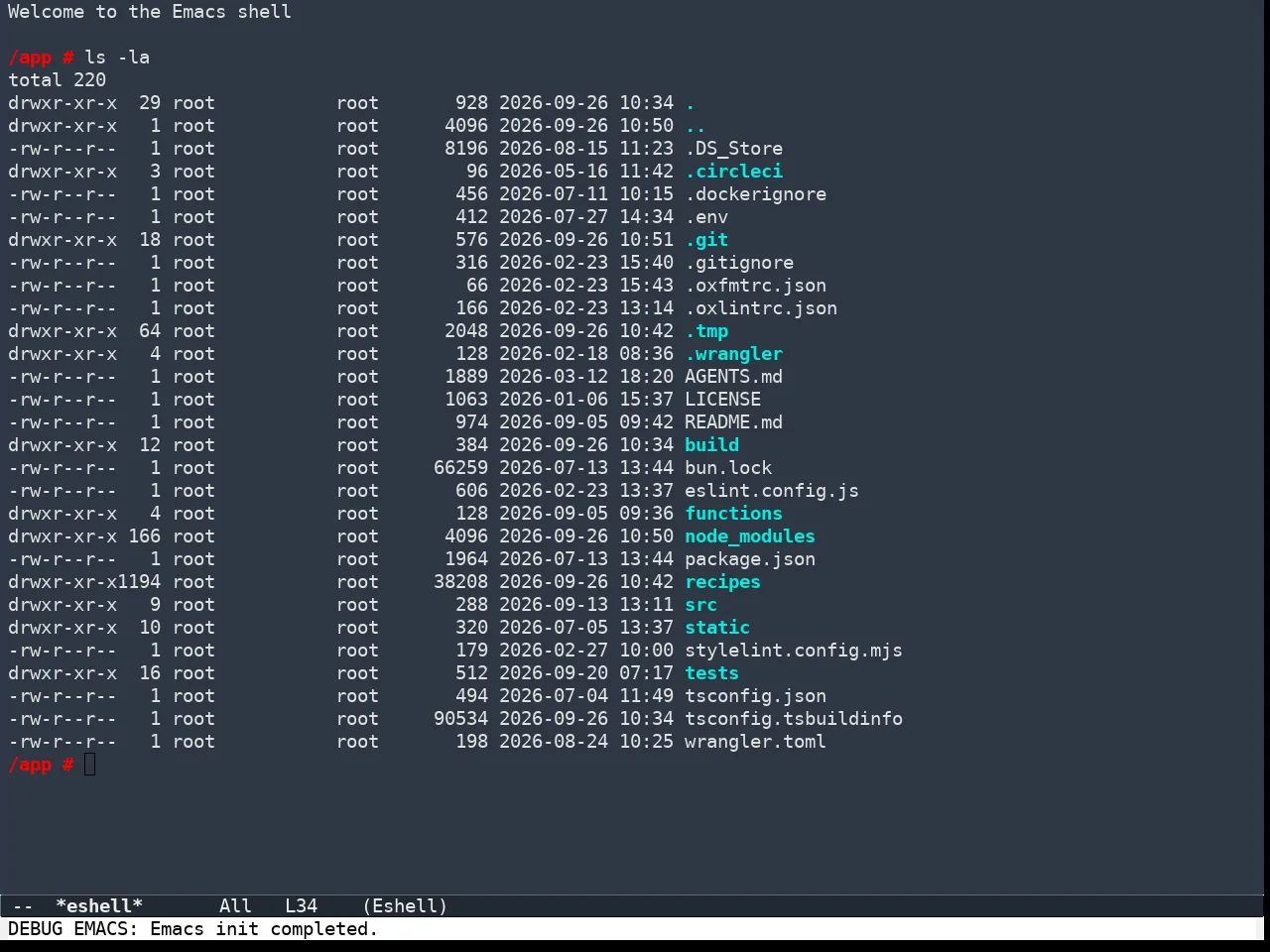 Color Theme Buffer Local in eshell