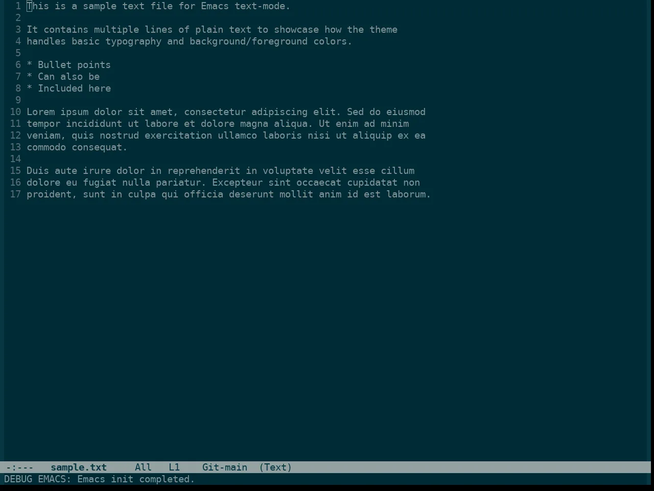 Color Theme Solarized in text-mode
