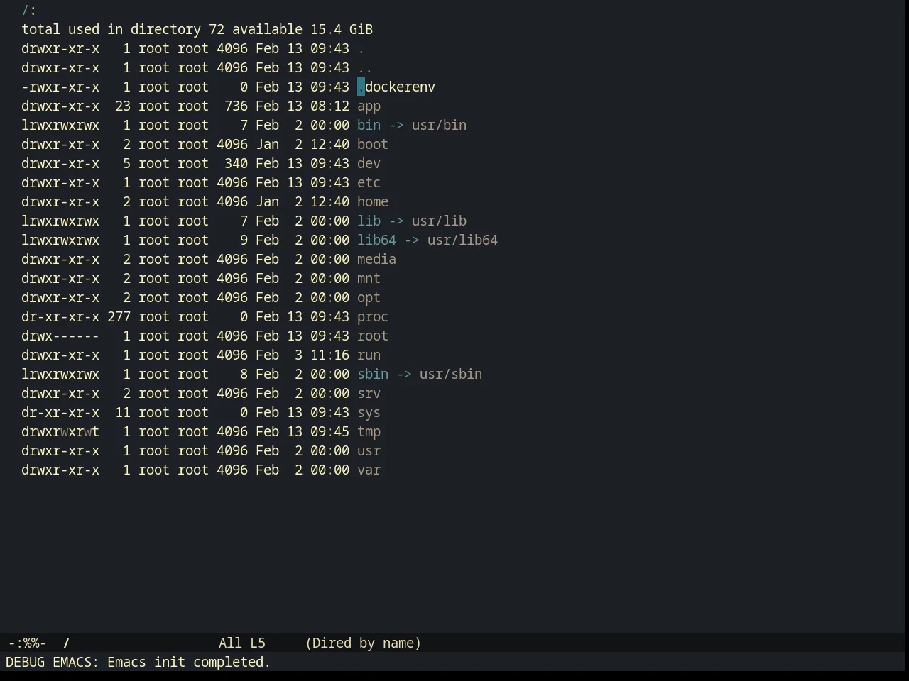 Creamsody Dark Theme in dired