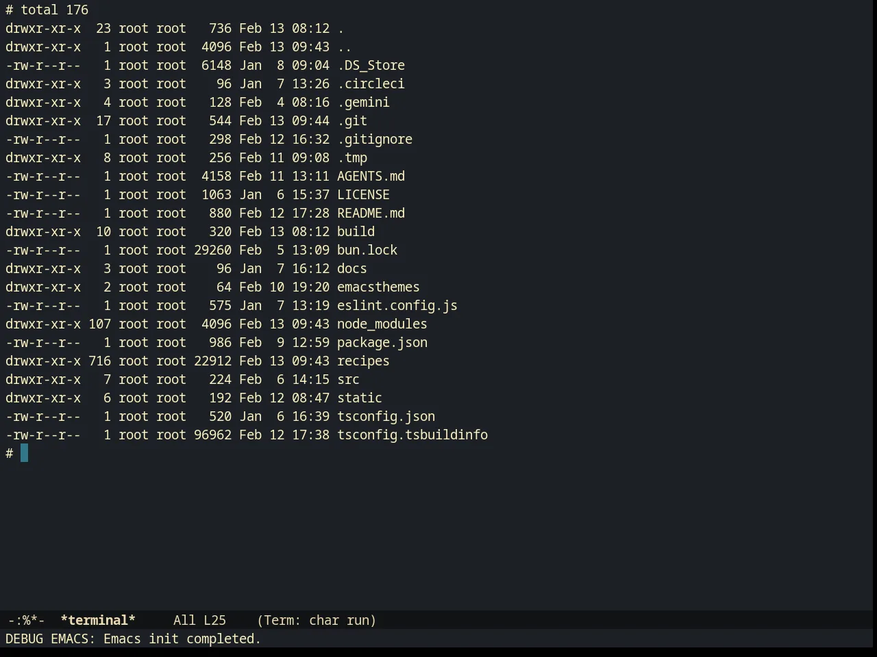 Creamsody Dark Theme in term