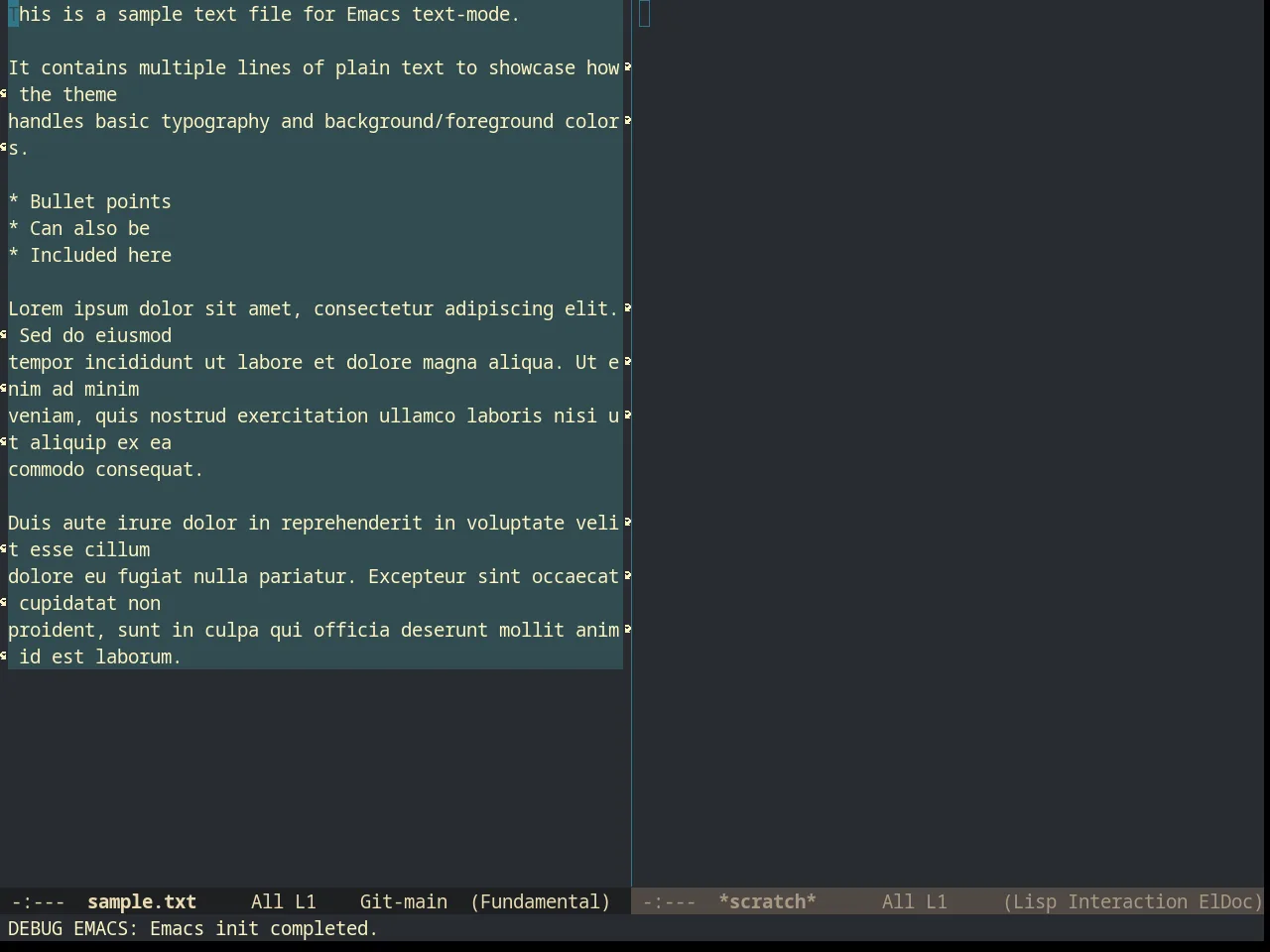 Creamsody Theme in fundamental-mode