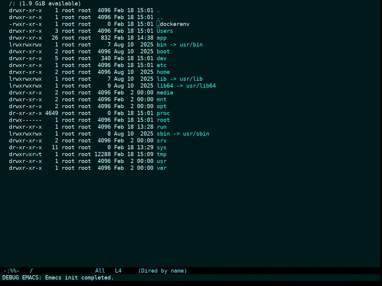 Cyanometric Theme in dired