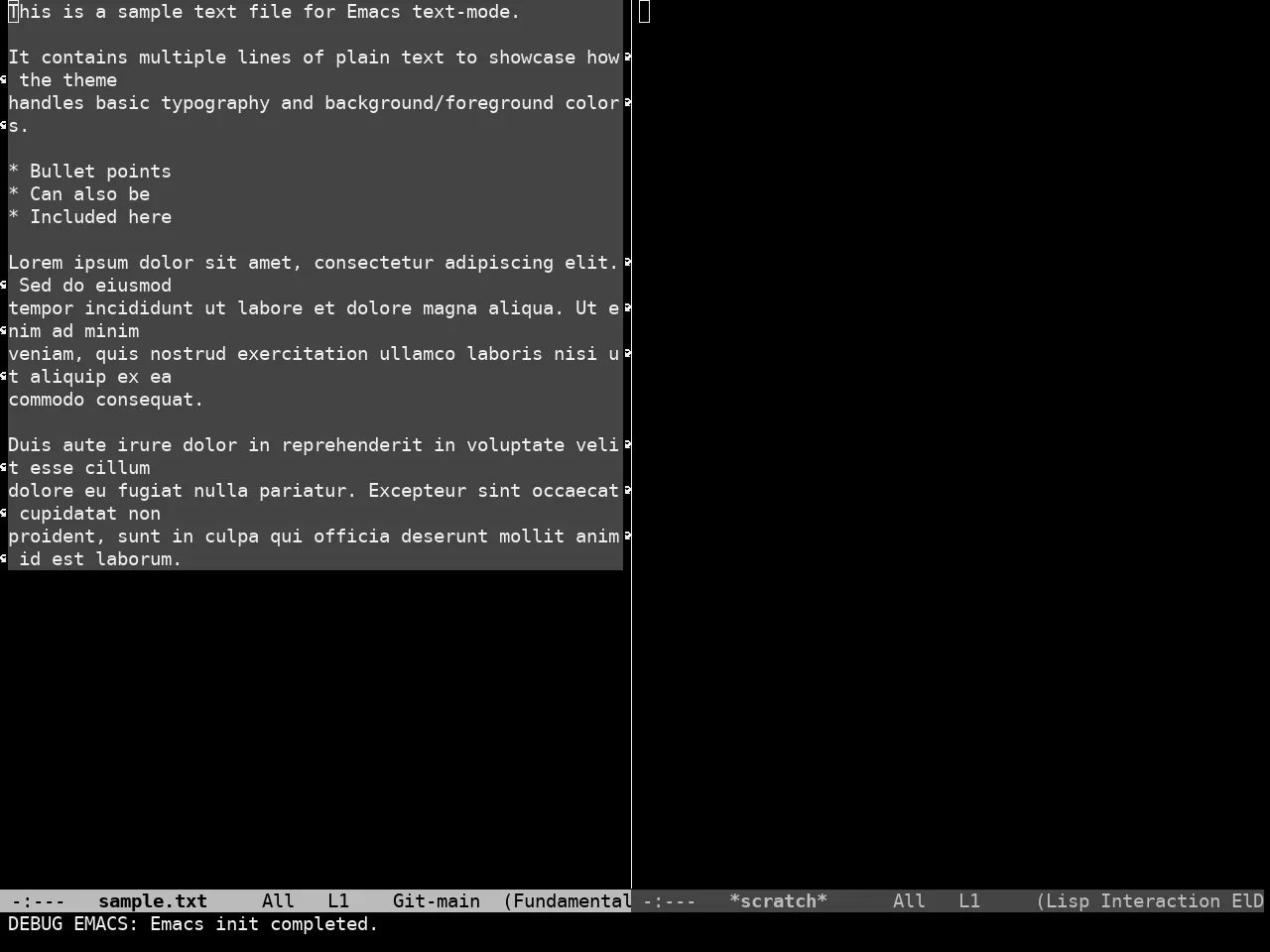 Cybercafe Theme in fundamental-mode